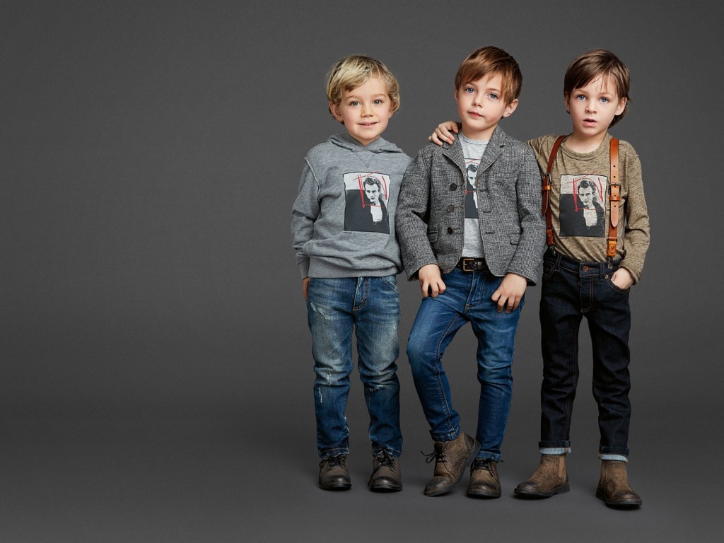Детская мода для мальчиков осень-зима Dolce and Gabbana 2015